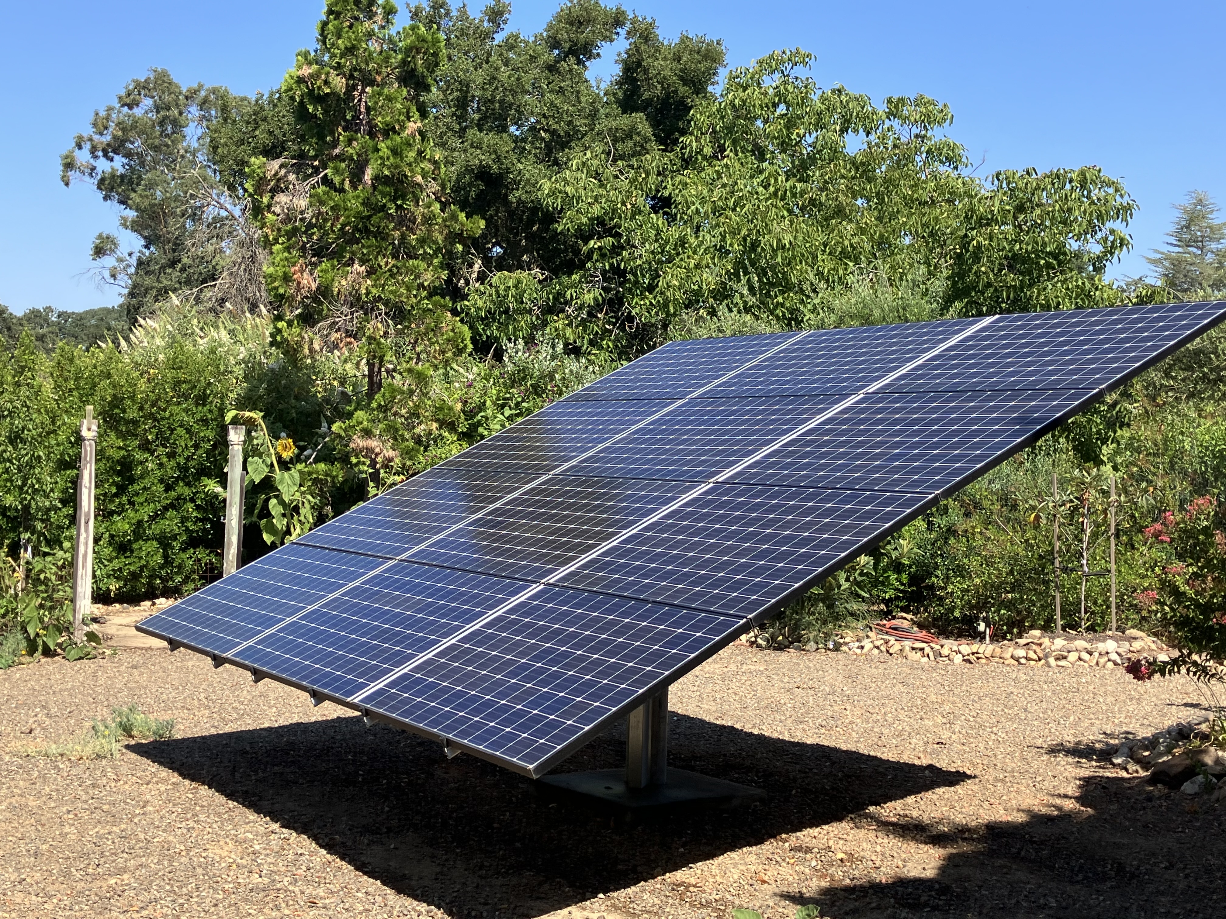  Super Clean of Ground Mount Solar Panels in Glen Ellen, Ca. Thumbnail